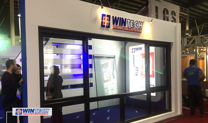 wintech in the 14th specialized exhibition of construction industry in Gilan province