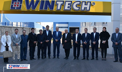 The board of directors of the Iranian window manufacturers’ association visited Vintec
